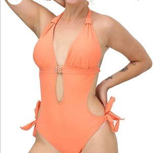 Monokini Swimsuit One Piece (L)